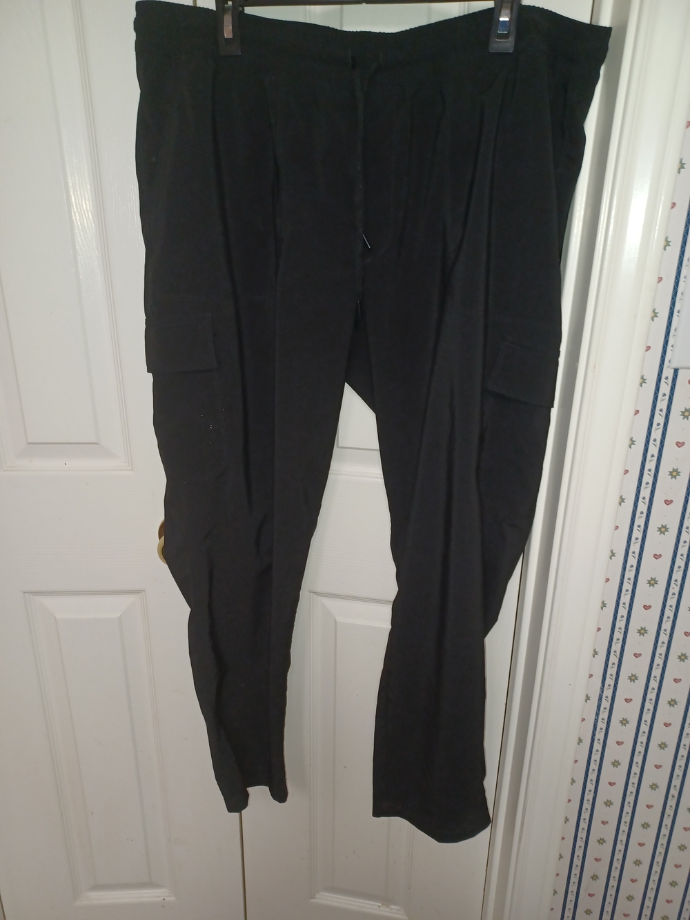 The North Face Black Cargo Pants with Side Pockets